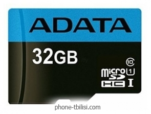 ADATA Premier microSDHC Class 10 UHS-I U1 R/W : 85/25MB/s 32GB + SD adapter