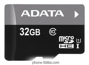 ADATA Premier microSDHC Class 10 UHS-I U1 32GB + SD adapter