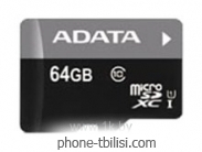 ADATA Premier microSDXC Class 10 UHS-I U1 64GB + SD adapter