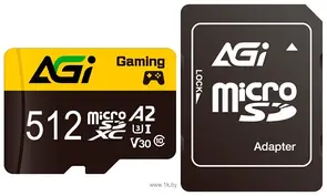 AGI TF138 Supreme microSDXC 512GB AGI512GGSTF138 ( )