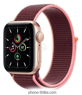 Apple Watch SE GPS 40mm Aluminum Case with Sport Loop