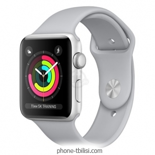 Apple Watch Series 3 42mm Aluminum Case with Sport Band