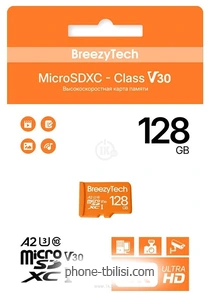 BreezyTech Ultra microSDXC Class 10/A2/V30 128GB ( )