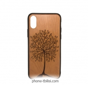 Case Wood  Apple iPhone X (, )