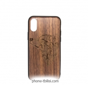 Case Wood  Apple iPhone X ( ,  I)