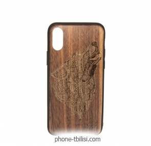 Case Wood  Apple iPhone X ( ,  II)