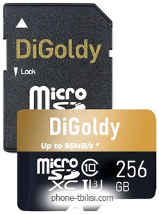 DiGoldy Extreme Pro microSDXC 256GB DG256GCSDXC10UHS-1-ElU3 W