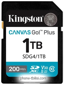 Kingston Canvas Go! Plus SDXC 1TB SDG4/1TB