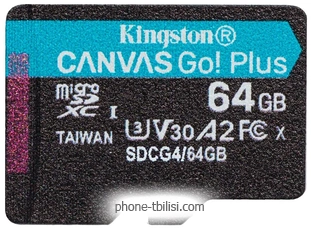 Kingston Canvas Go! microSDXC 64GB SDCG4/64GB ( )
