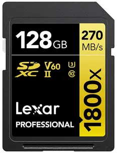 Lexar Professional 1800x SDXC LSD1800128G-BNNNG 128GB