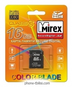 Mirex SDHC Class 10 16GB
