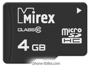 Mirex microSDHC 13612-MC10SD04 4GB