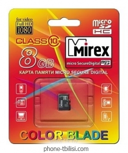 Mirex microSDHC Class 10 8GB