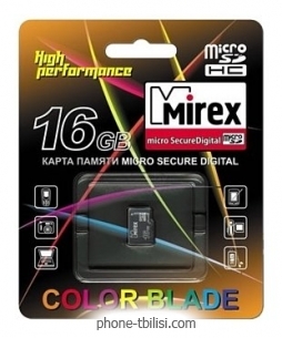 Mirex microSDHC Class 4 16GB