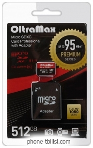 OltraMax Premium Series microSDXC 512GB OM512GCSDXC10UHS-1-PRU3 ( )