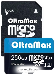 OltraMax Recorder microSDXC 256GB OM256GCSDXC10-U3-V30 ( )
