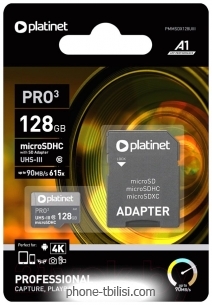 Platinet PMMSDX128U 128GB + SD adapter
