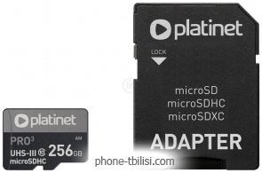 Platinet Pro 3 microSDXC PMMSDX256UIII 256GB