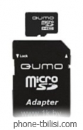 Qumo microSDHC class 10 32GB + SD adapter