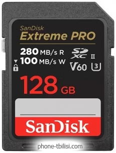 SanDisk Extreme PRO SDXC SDSDXEP-128G-GN4IN 128GB