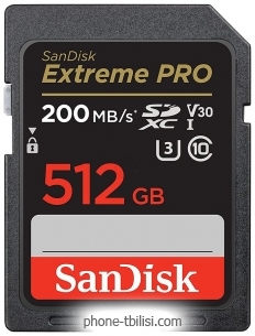 SanDisk Extreme PRO SDXC SDSDXXD-512G-GN4IN 512GB