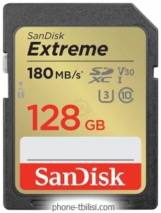 SanDisk Extreme SDXC SDSDXVA-128G-GNCIN 128GB