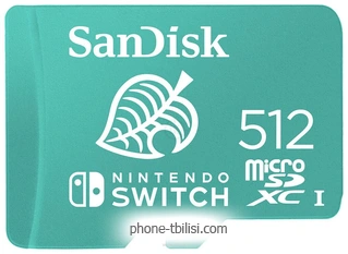 SanDisk For Nintendo Switch microSDXC SDSQXAO-512G-GNCZN 512GB