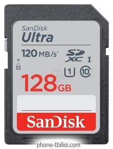 SanDisk Ultra SDXC Class 10 UHS-I 120MB/s 256GB