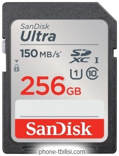 SanDisk Ultra SDXC SDSDUNC-256G-GN6IN 256GB