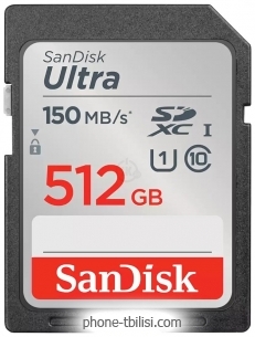 SanDisk Ultra SDXC SDSDUNC-512G-GN6IN 512GB