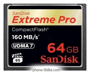 Sandisk Extreme Pro CompactFlash 160MB/s 64GB