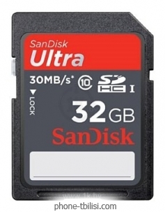 Sandisk Ultra SDHC Class 10 UHS-I 30MB/s 32GB