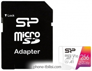 Silicon Power Elite A1 microSDXC SP256GBSTXBV1V20SP 256GB