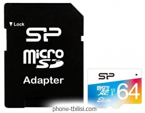 Silicon Power Elite microSDXC SP064GBSTXBU1V21SP 64GB ( )