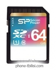 Silicon Power SDXC UHS Class 1 Class10 64GB