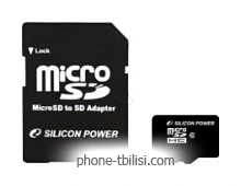 Silicon Power micro SDHC Card 32GB Class 10 + SD adapter