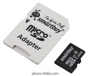 SmartBuy Professional microSDHC Class 10 UHS-I U3 32GB + SD adapter