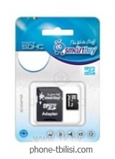 SmartBuy microSDHC Class 10 16GB + SD adapter