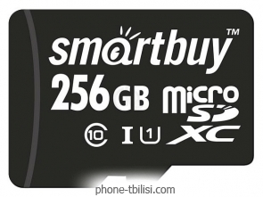 SmartBuy microSDXC Class 10 UHS-I U1 256GB + SD adapter