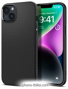 Spigen Liquid Air iPhone 14 Matte Black ACS05037 ( )