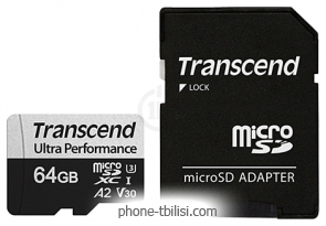 Transcend microSDXC 340S 64GB ( )