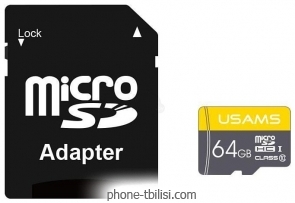 Usams US-ZB119 High Speed TF Card 64GB ( )