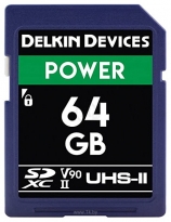 Delkin Devices SDXC Power UHS-II 64GB