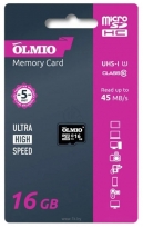 Olmio microSDHC 16GB Class 10 UHS-I