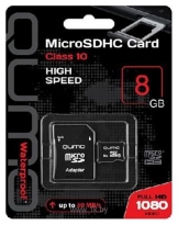 QUMO microSDHC QM8GMICSDHC10U1 8GB ( )