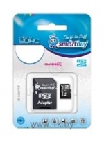 SmartBuy microSDHC Class 4 8GB + SD adapter