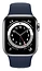 Apple Watch Series 6 GPS + Cellular 40mm Stainless Steel Case with Sport Band