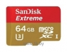 Sandisk Extreme microSDXC Class 10 UHS Class 3 60MB/s 64GB
